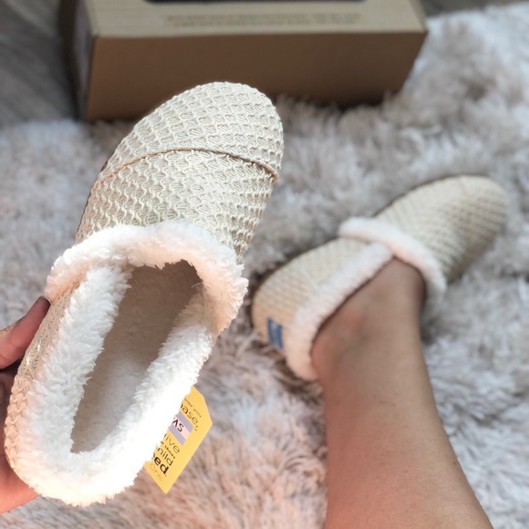 Toms Shoes - Toms | Natural Woven Slippers